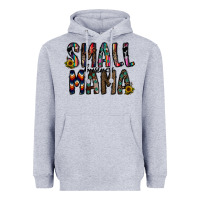 Heather Grey small busines mama Heavyweight Hoodie - CowhideDigitalArt