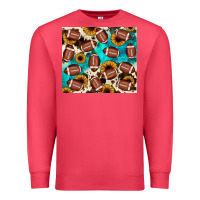 Cardinal football turquoise sunflower Premium Sweatshirt - JahusDesignShop