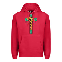 Cardinal Believe Cross Premium Hoodie - Jasminsmagicworld