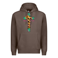 Coffee Believe Cross Premium Hoodie - Jasminsmagicworld