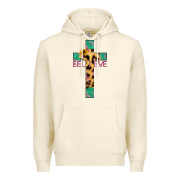 Sandshell Believe Cross Premium Hoodie - Jasminsmagicworld