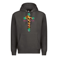 Smoke Believe Cross Premium Hoodie - Jasminsmagicworld