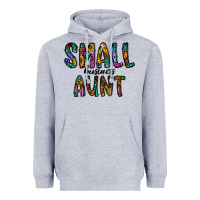 Heather Grey small business aunt Heavyweight Hoodie - CowhideDigitalArt