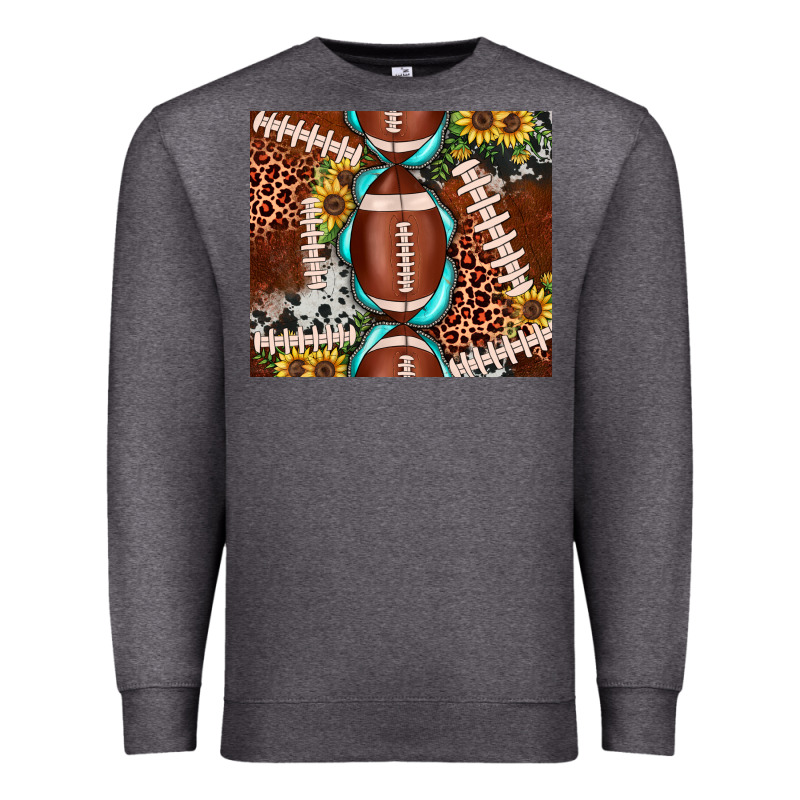 Football Leopard Gemstone Sunflower Tumbler3 Premium Sweatshirt by JahusDesignShop | Teevron