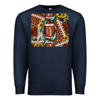 Navy football leopard gemstone sunflower tumbler3 Premium Sweatshirt - JahusDesignShop