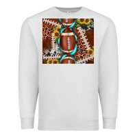 Oatmeal Heather football leopard gemstone sunflower tumbler3 Premium Sweatshirt - JahusDesignShop