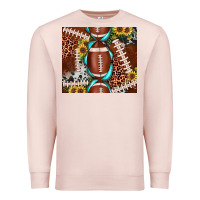 Pale Pink football leopard gemstone sunflower tumbler3 Premium Sweatshirt - JahusDesignShop