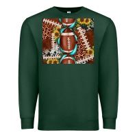 Sports Green football leopard gemstone sunflower tumbler3 Premium Sweatshirt - JahusDesignShop