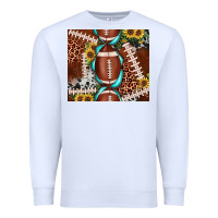 White football leopard gemstone sunflower tumbler3 Premium Sweatshirt - JahusDesignShop