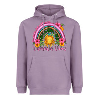 Lavender summer vibes  rainbow Heavyweight Hoodie - HRA Design Shop