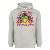 Moon Dust summer vibes  rainbow Heavyweight Hoodie - HRA Design Shop