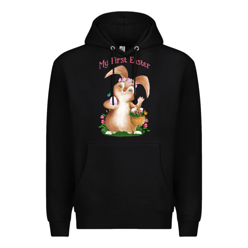 Babies First Easter Girls Premium Hoodie by Jasminsmagicworld | Teevron