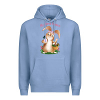 Colony Blue Babies First Easter Girls Premium Hoodie - Jasminsmagicworld