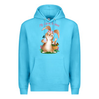 Ocean Blue Babies First Easter Girls Premium Hoodie - Jasminsmagicworld