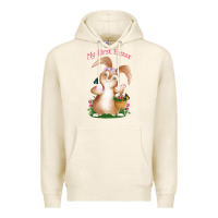 Tofu Babies First Easter Girls Premium Hoodie - Jasminsmagicworld