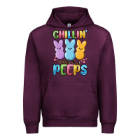 Mauve Wine chillin' with my peeps Urban Hoodie - MaliasSmallBusiness