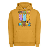 Pigment Peanut Butter chillin' with my peeps Urban Hoodie - MaliasSmallBusiness