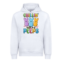 White chillin' with my peeps Urban Hoodie - MaliasSmallBusiness