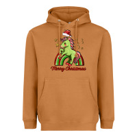 Meerkat merry christmas unicorn Heavyweight Hoodie - FaDigitalArtStudio