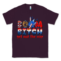 Plum boom bitch get out the way Classic Tee - texasbilliewilder