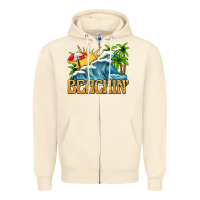 Sandshell beachin Zipper Hoodie - texasbilliewilder