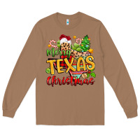 Toasted Coconut merry texas christmas Long Sleeve Tee - Zillion Design Studio