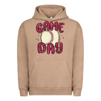 Pigment Burro game day baseball Urban Hoodie - MaliasSmallBusiness