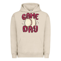 Pigment French Oak game day baseball Urban Hoodie - MaliasSmallBusiness