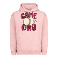 Pigment Salmon game day baseball Urban Hoodie - MaliasSmallBusiness