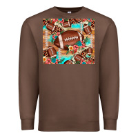 Chestnut football leopard cowhide Premium Sweatshirt - JahusDesignShop
