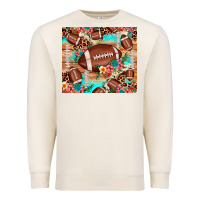 Sandshell football leopard cowhide Premium Sweatshirt - JahusDesignShop