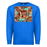 True Royal football leopard cowhide Premium Sweatshirt - JahusDesignShop