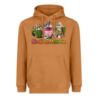 Meerkat mexican día de los muertos coffee cups Heavyweight Hoodie - FaDigitalArtStudio