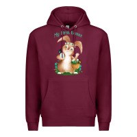 Burgundy Babies First Easter Boys Premium Hoodie - Jasminsmagicworld