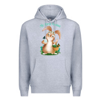 Heather Grey Babies First Easter Boys Premium Hoodie - Jasminsmagicworld