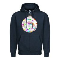 Navy Christmas baseball Zipper Hoodie - RanaPortraitStore