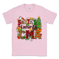 Bubblegum Pink santa's favorite cma Classic Tee - Zillion Design Studio