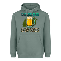 Sage drinking buddies with beer Heavyweight Hoodie - HRA Design Shop