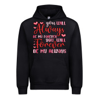 Black you will always be my forever you will forever be Urban Hoodie - MaliasSmallBusiness