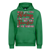 Emerald you will always be my forever you will forever be Urban Hoodie - MaliasSmallBusiness