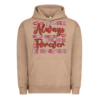 Pigment Burro you will always be my forever you will forever be Urban Hoodie - MaliasSmallBusiness