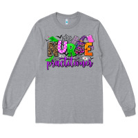 Heather Grey nurse practitioner Long Sleeve Tee - AdoDesignShop