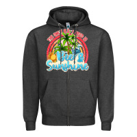 Charcoal Heather beer and sunshine Zipper Hoodie - texasbilliewilder
