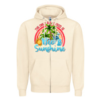 Sandshell beer and sunshine Zipper Hoodie - texasbilliewilder