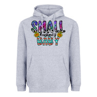 Heather Grey small business baby Heavyweight Hoodie - CowhideDigitalArt