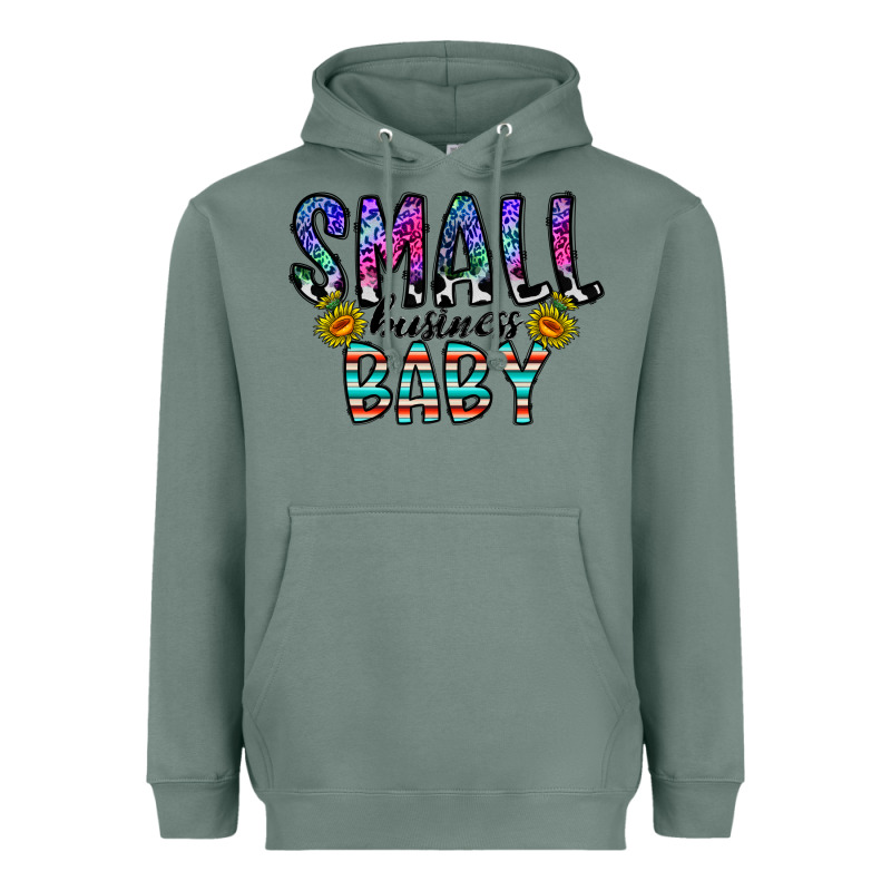 Small Business Baby Heavyweight Hoodie by CowhideDigitalArt | Teevron