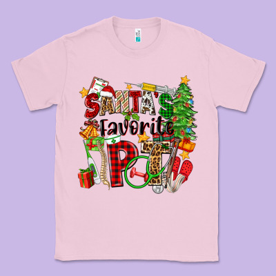 Classic Tee santa's favorite pt