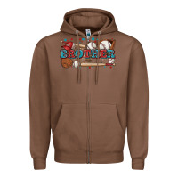 Chestnut brother baseball Zipper Hoodie - Zillion Design Studio