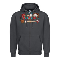 Smoke brother baseball Zipper Hoodie - Zillion Design Studio