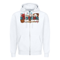 White brother baseball Zipper Hoodie - Zillion Design Studio